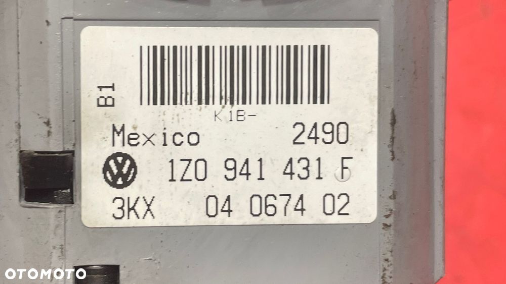 WŁĄCZNIK ŚWIATEŁ SKODA OCTAVIA II 1Z0941431F - 3