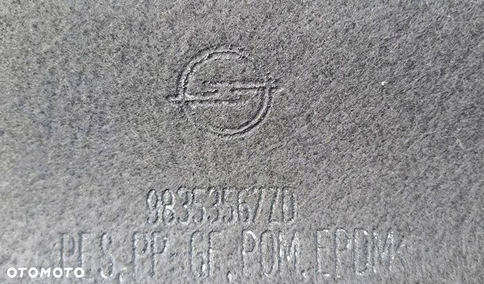 opel mokka b 20-25r półka bagażnika tył tylna oryg 9835356770 - 2