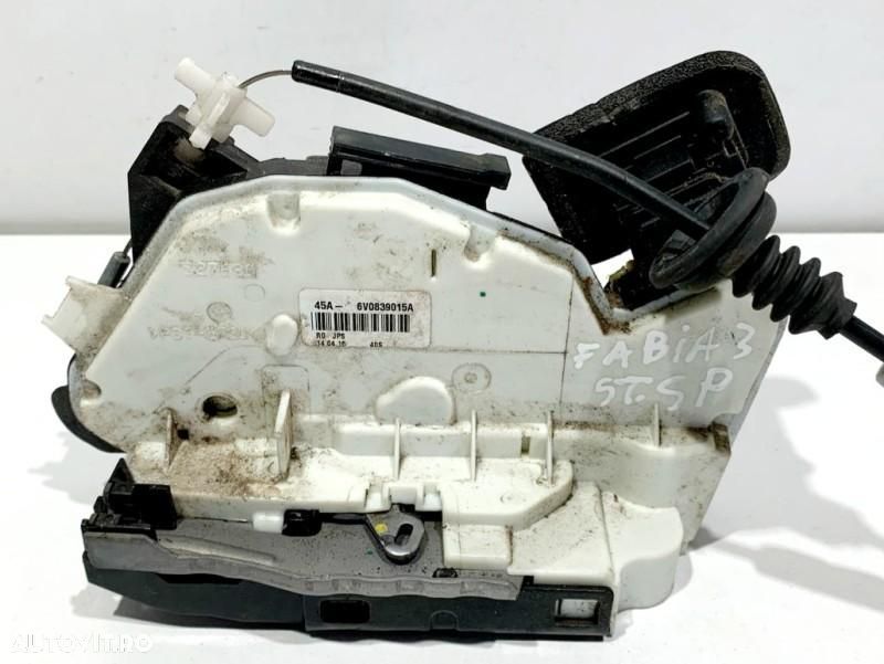 Broasca usa stanga spate Skoda Fabia 3 (2014-2018) 6V0839015A - 1