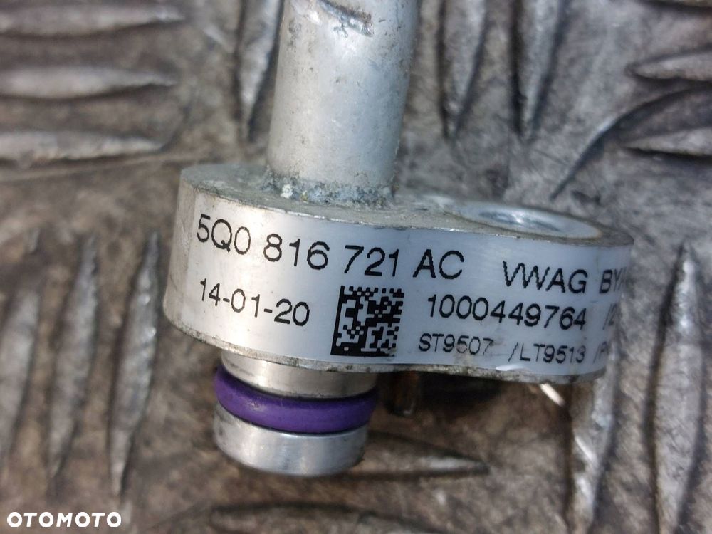 PRZEWÓD KLIMATYZACJI  PASSAT B8 LIFT 5Q0816741 5WB816738C 5Q0816743D - 5