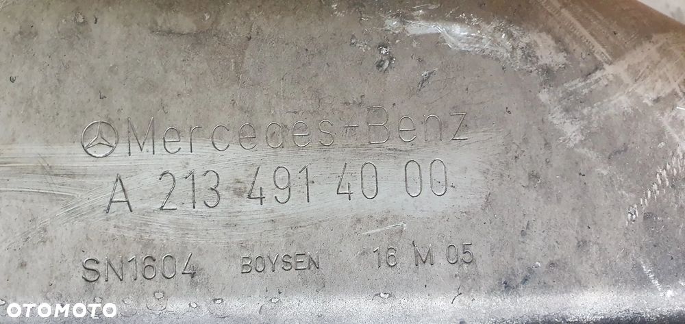 Tłumik środkowy końcowy wydech Mercedes E-Klasa W213 3.0 CDI A2134914000 - 10