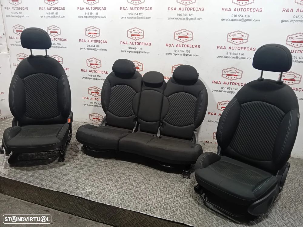 Conjunto de Bancos Mini Countryman R60 em Tecido Imaculados Original - 3