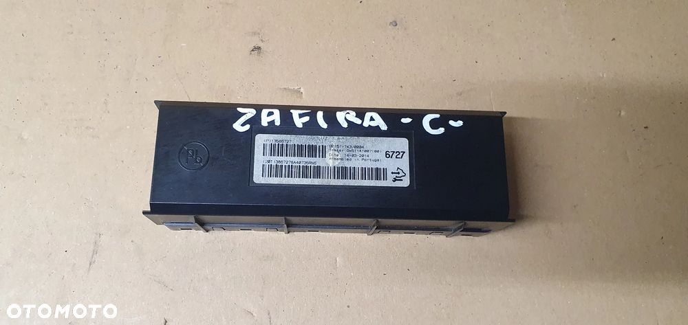 Moduł sterownik klimatyzacji Opel Zafira C 13586727 - 1