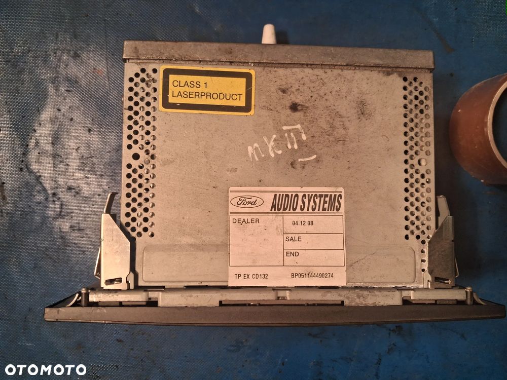 Ford Mondeo MK3 Transit Focus Radio Fabryczne Blaupunkt 3S7T18K931AH - 4