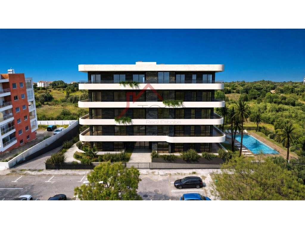 Apartamento T1 Novo em Condomínio de Luxo com Piscina e Garagem - P... - Grande imagem: 5/9