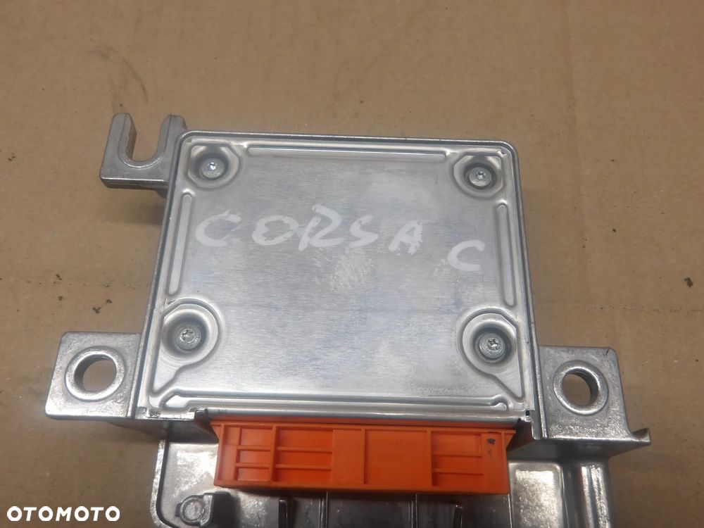 OPEL CORSA C LIFT 03-06 1.0B MODUŁ SENSOR PODUSZEK POWIETRZNYCH AIRBAG 24439952 - 2