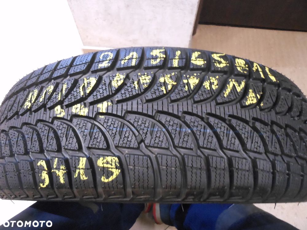 Opona pojedyńcza 215/65r16 bridgestone blizzak lm-80 evo  8.7mm zima zapas nowa - 1