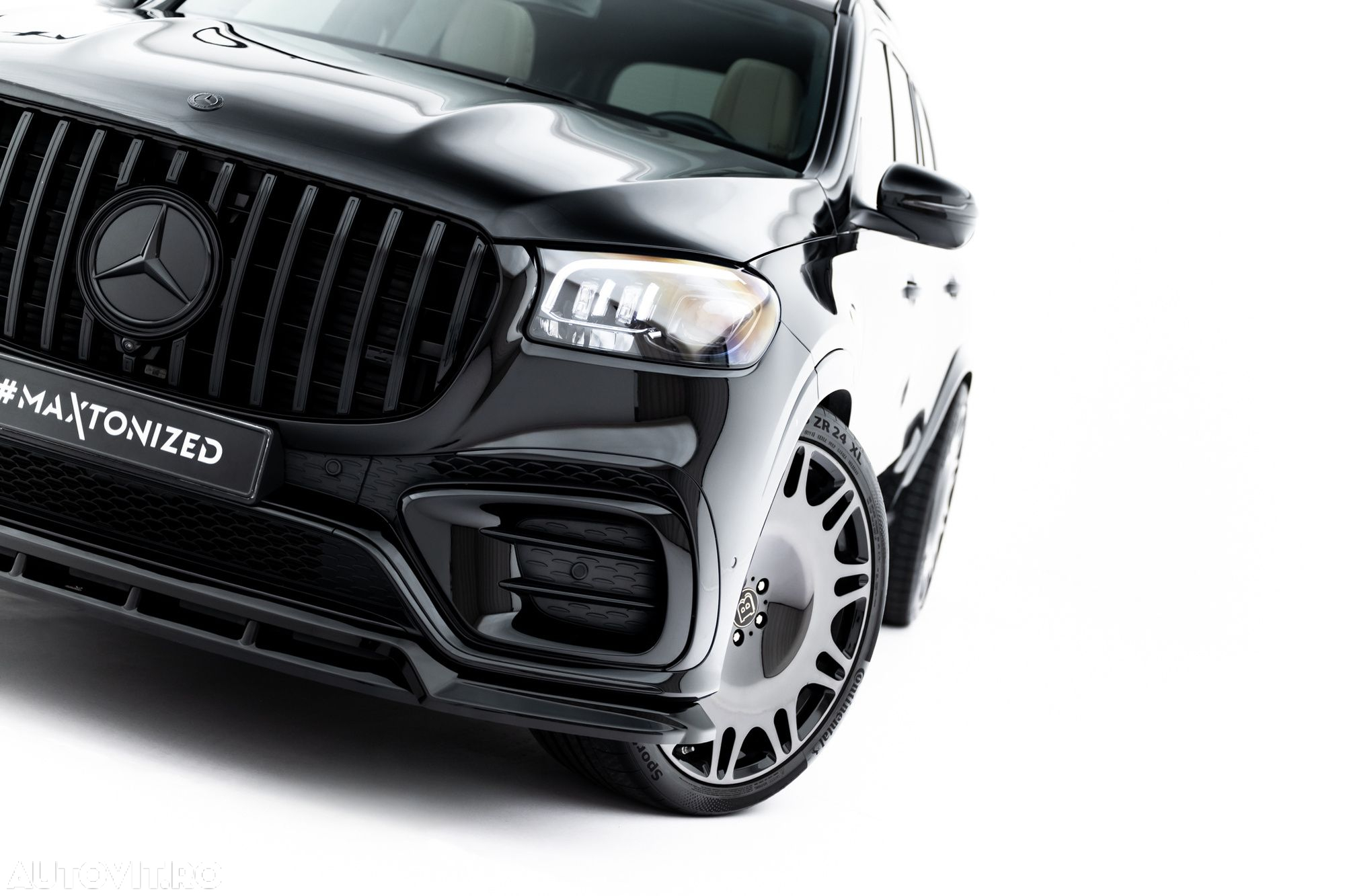 Pachet Exterior Prelungiri compatibil cu Mercedes Benz GLS AMG-Line X167 Facelift Maxton Design - 4
