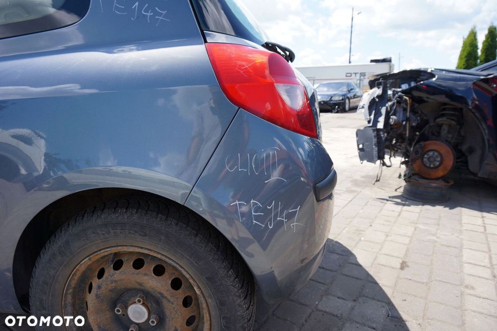 ZDERZAK TYLNY CLIO III PH1 3D HB TEJ47  SZARY RENAULT 2005-2009 - 3