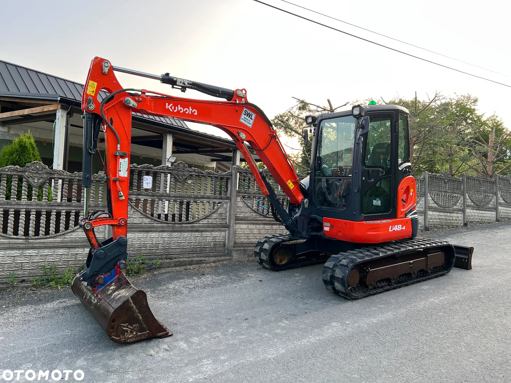Kubota U48-4 * Koparka Gąsienicowa Kubota U48 * 5 Ton * Zerowy Obrys * Stan IDEALNY * - 7
