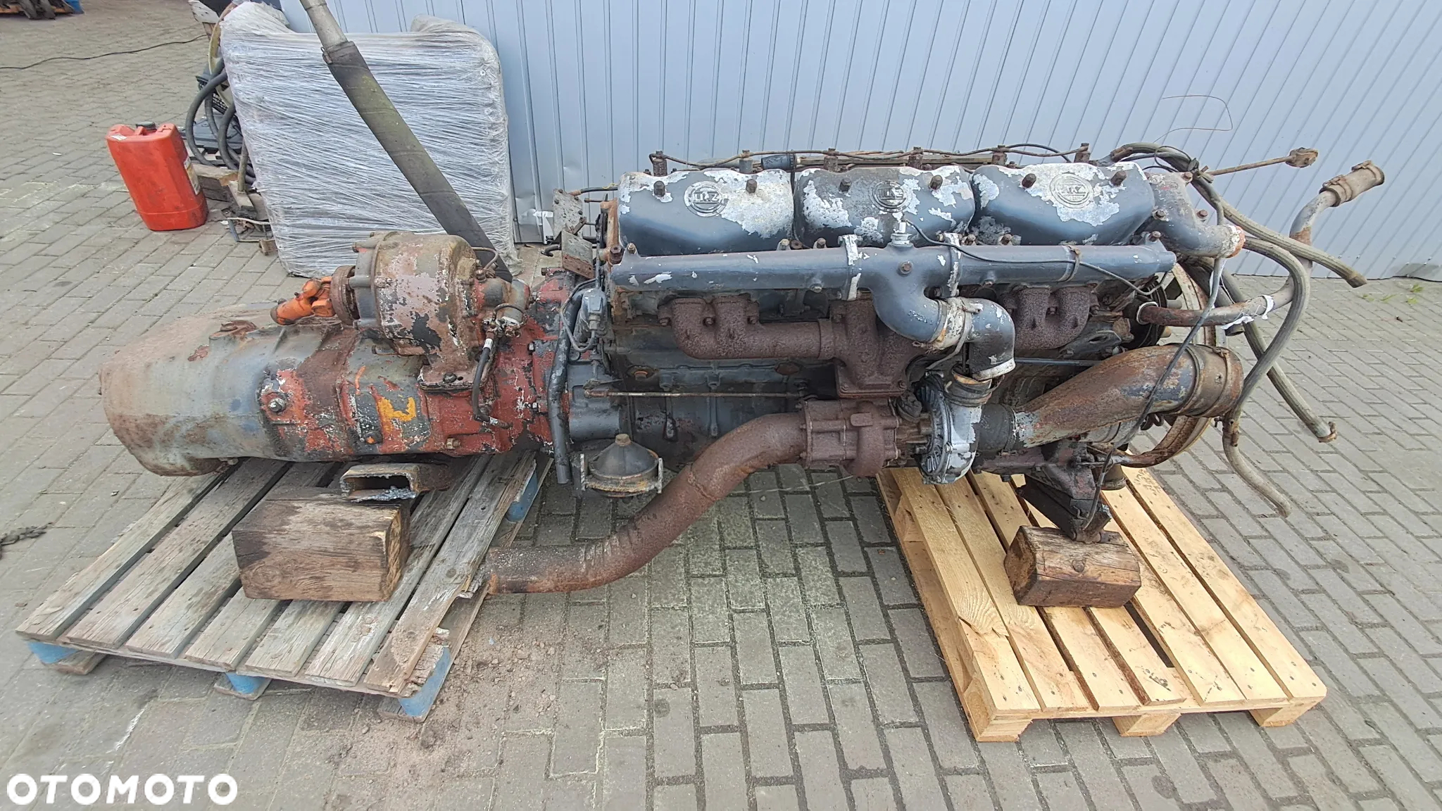 SILNIK SKRZYNIA BIGÓW LIAZ TURBO - 4