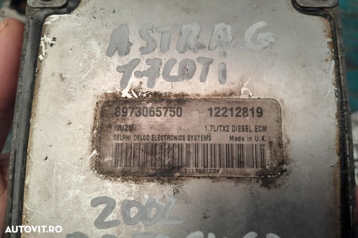 Calculator motor ECU 12212819 - 1.7 CDTI 12212819 - 1.7 CDTI Opel Ast - 3