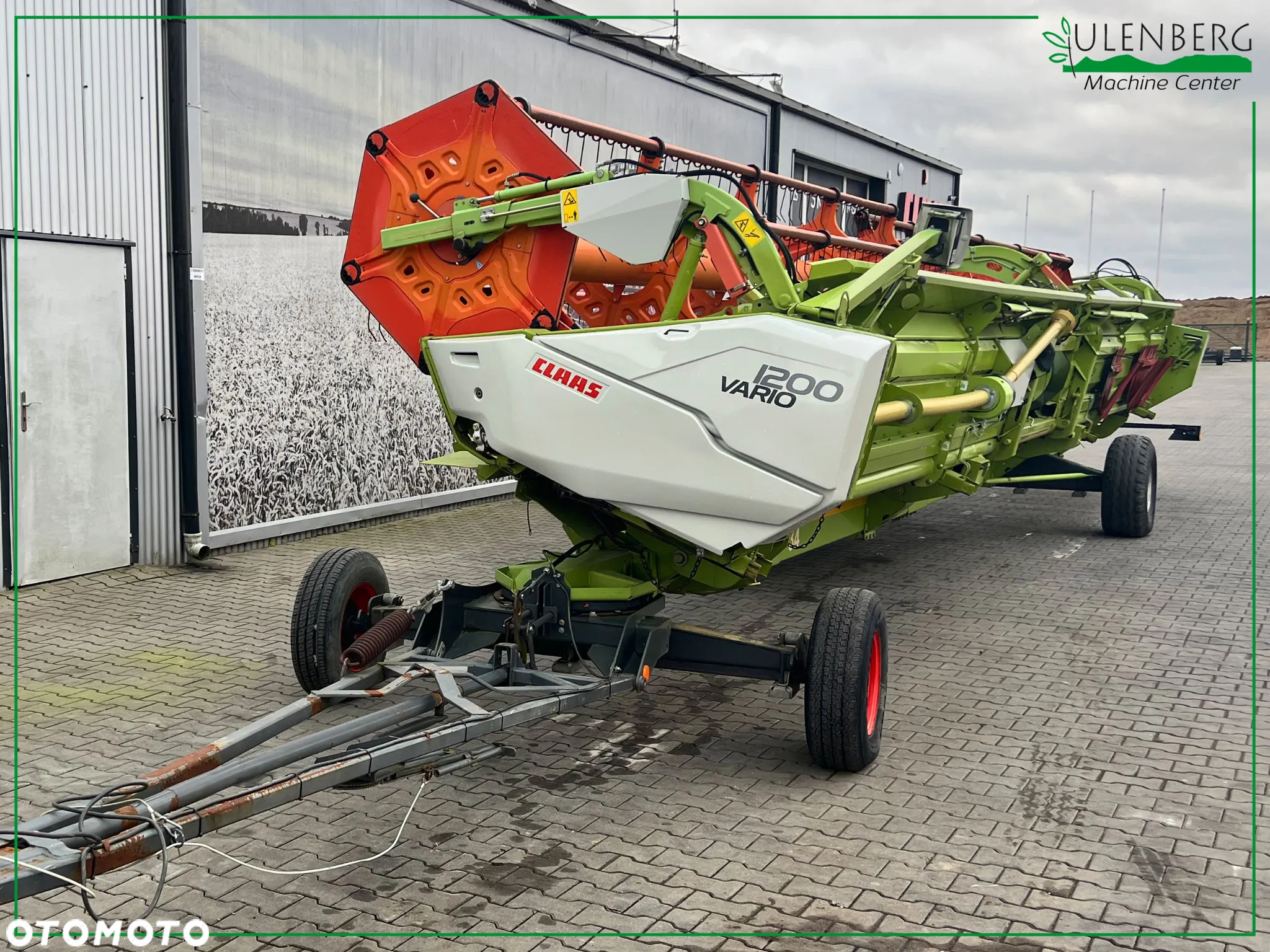 Claas Vario 1200 + wózek transportowy - 6