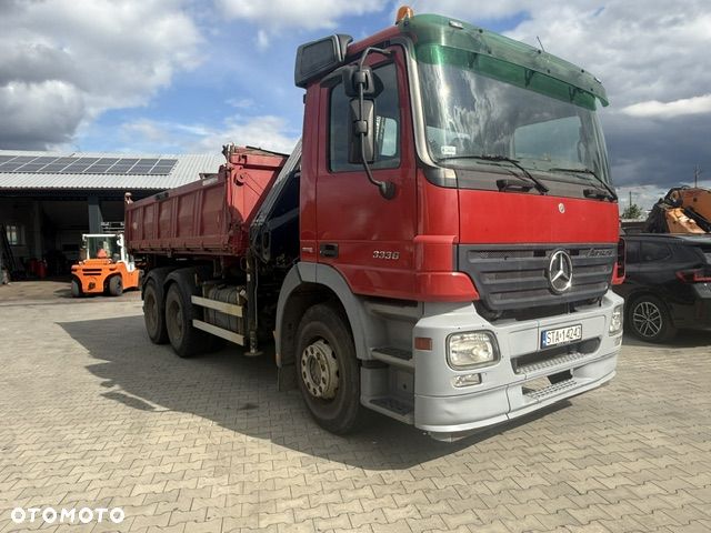 Mercedes-Benz ACTROS 2636 6x4 HDS HIAB 122-2CL wyjscie na rotor, wywrotka - 9