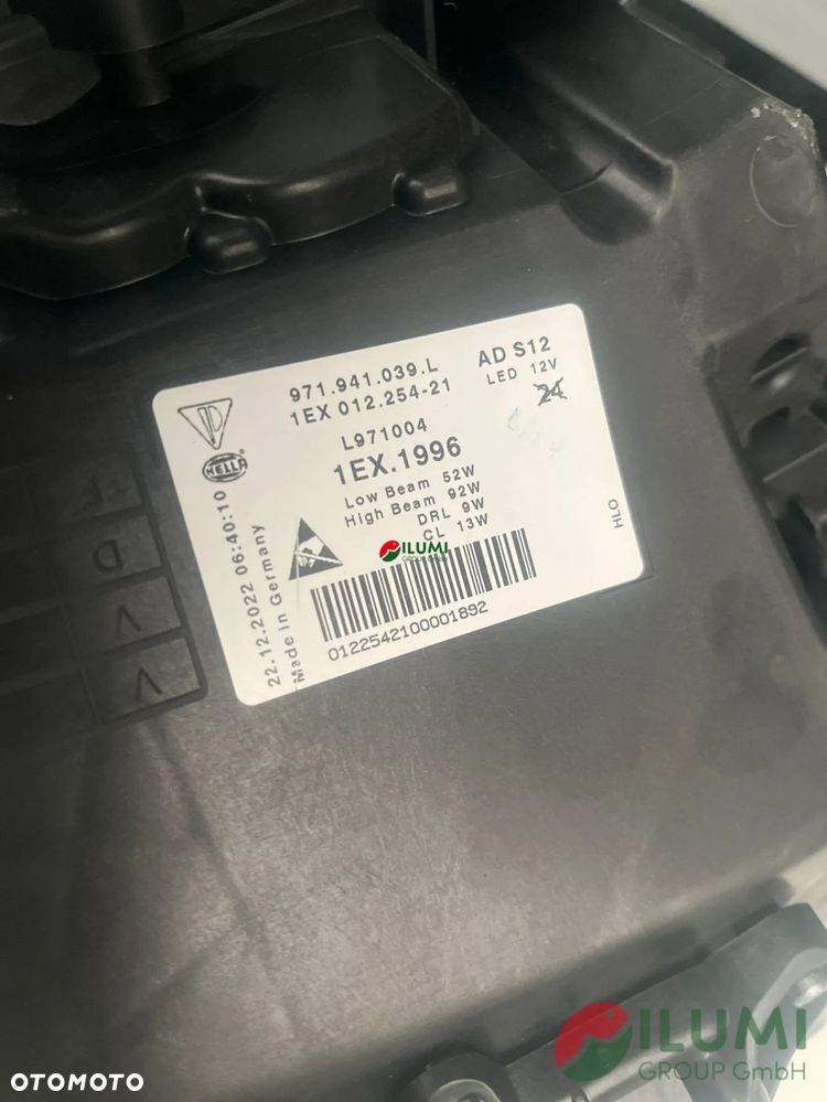 971941039 Porsche Panamera 971 Matrix Reflektor Lewy - 8