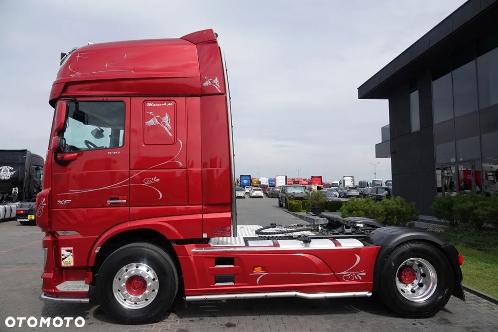 DAF XF 530 / HYDRAULIKA / KLIMA POSTOJOWA  /  SUPER SPACE CAB / CAŁA NA PODUSZKACH / TV / ALUFELGI - 8