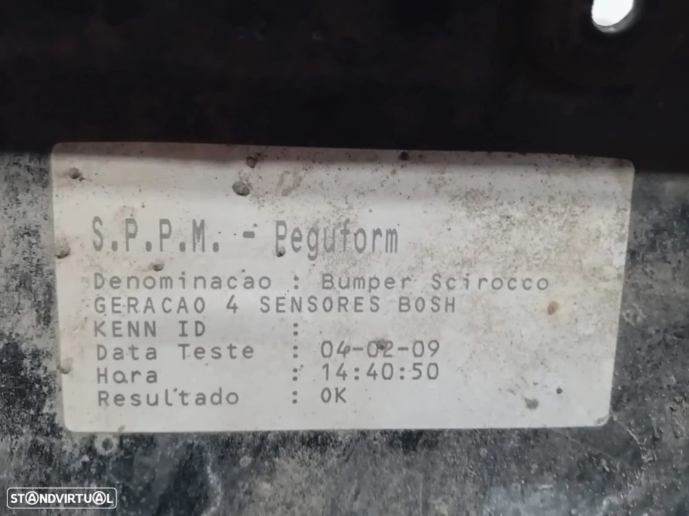 Parachoques Tras VW Scirocco Sirocco - 5
