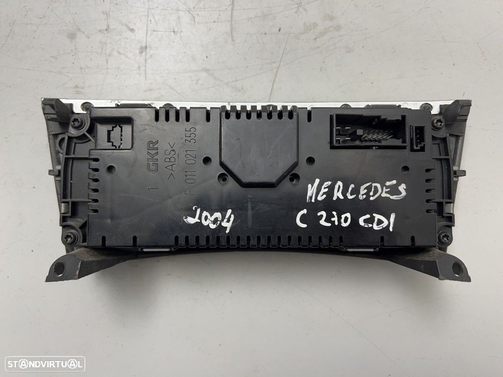 Modulo comando AC e Sofagem  Usado MERCEDES-BENZ C-CLASS (W203) A2038301785 - 2