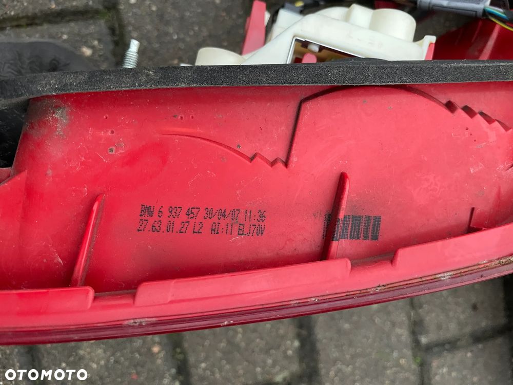 Bmw 3 E90 zderzak tył tylny klapa PDC A53 Platinbronze lampa lewa prawa tył sedan - 9