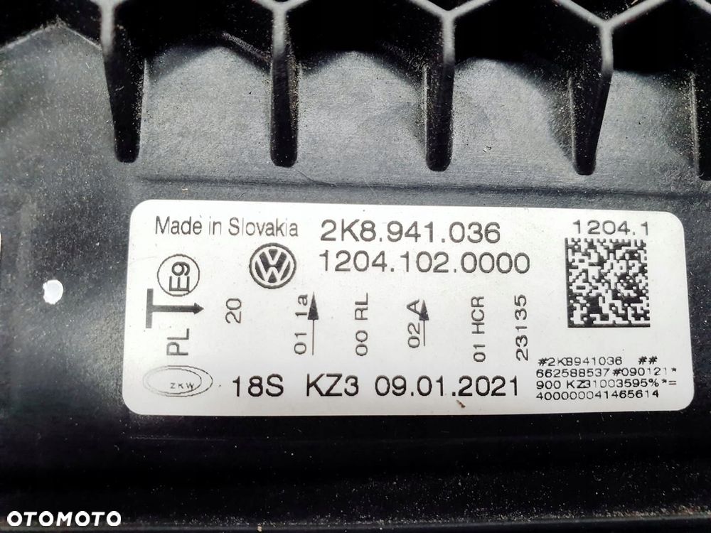 VW CADDY IV 2K8 20r PRAWA LAMPA PRZÓD FULL LED ORY EU - 10