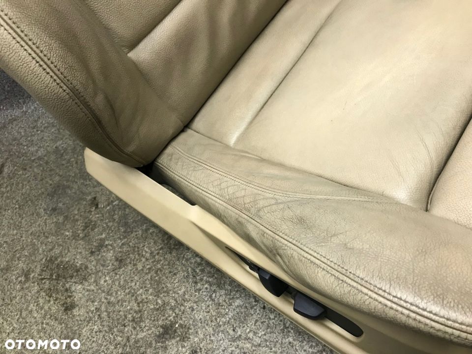 BMW E70 X5 fotel pasazera prawy przod pamiec skora - 8