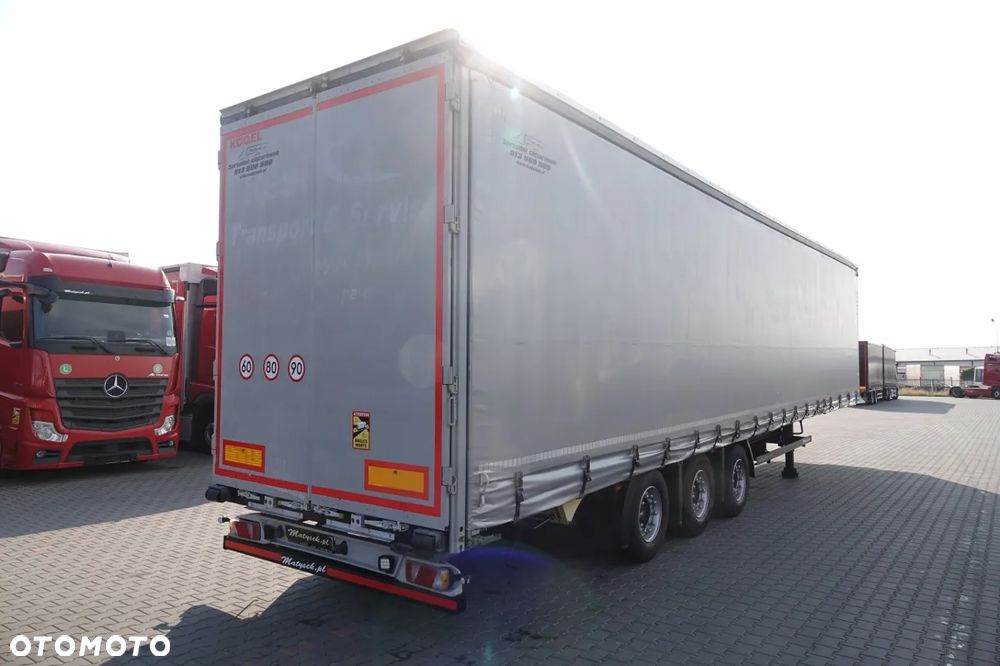 Kögel FIRANKA / MEGA / LOW DECK  / OŚ PODNOSZONA / OSIE SAF / DACH PODNOSZONY / LOW DECK - 8