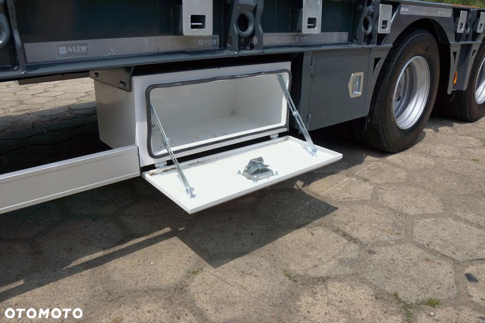 Inny 3 OSIOWA NISKOPODWOZIOWA ROZCIĄGANA! NAJAZDY HYDRAULICZNE, OŚ SKRĘTNA - OŚ PODNOSZONA - 32