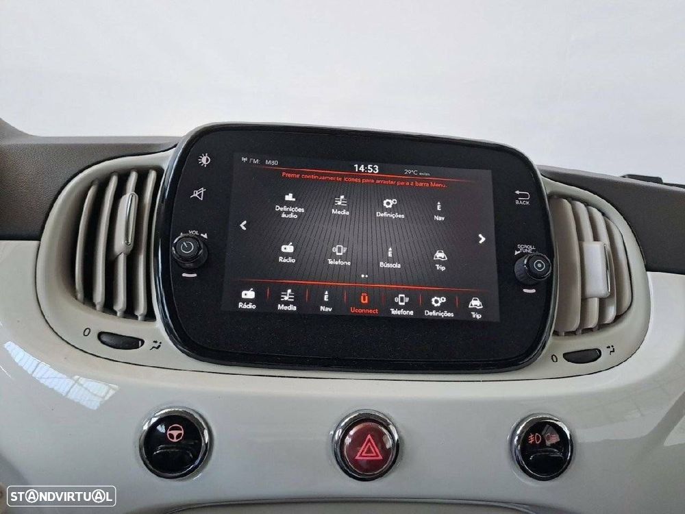 Fiat 500C 1.2 Lounge Dualogic - 22