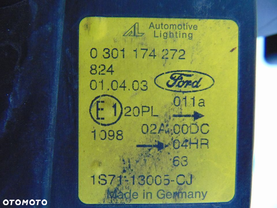 Lampa przednia przód prawa xenon Ford Mondeo MK3 Europa 00-06r - 10