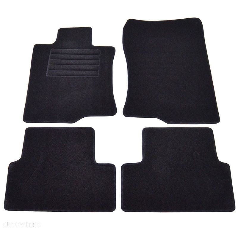 Covorase mocheta Honda Accord 2002-2008 Negre, set de 4 bucati - 1