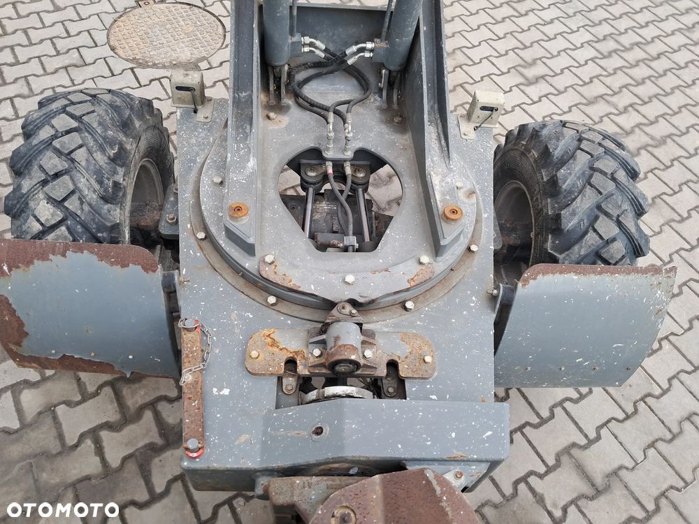 Wacker Neuson wozidło budowlane obrotowe 4 t tony hydrostat/automat oświetlenie obrót + kiper silnik Yanmar 44 KM nowe opony przód ROPS 4x4 3 6 t ładowność D04-02 Terex Thwaites JCB Mecalac Ausa 4001s wywrotka kamera - 4
