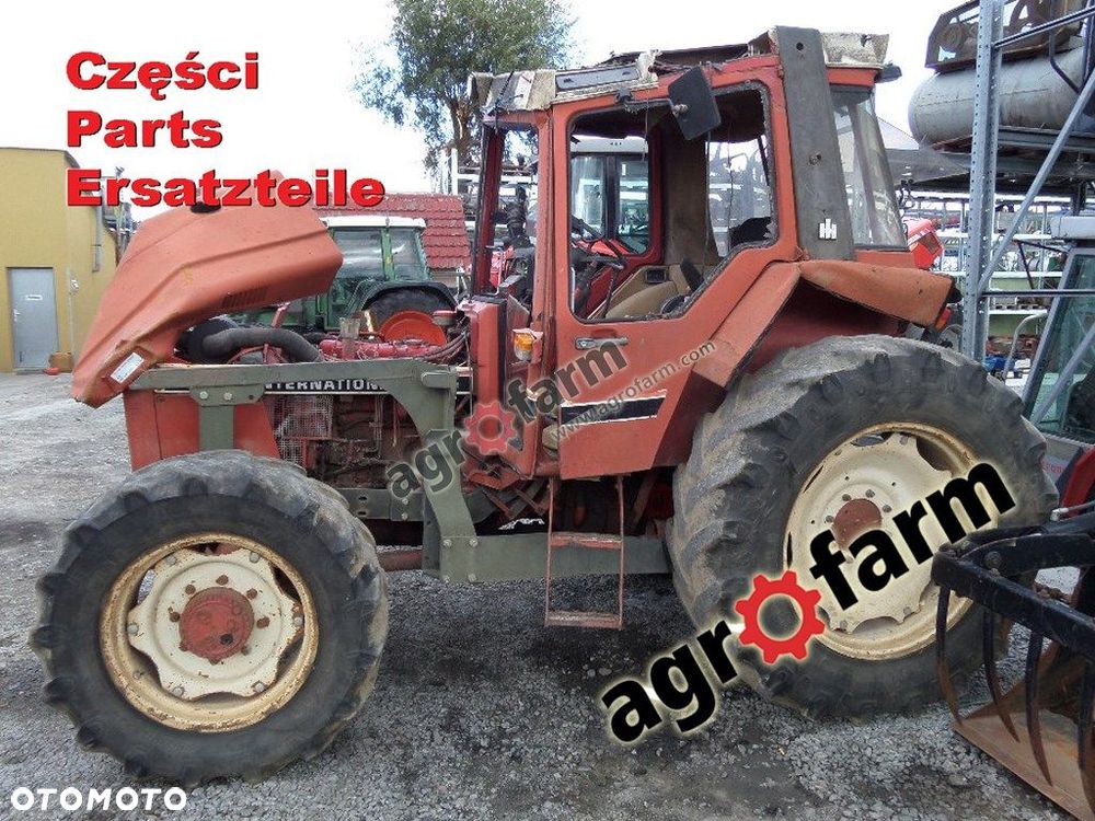 Case 845 xl części, skrzynia biegów, silnik - 2