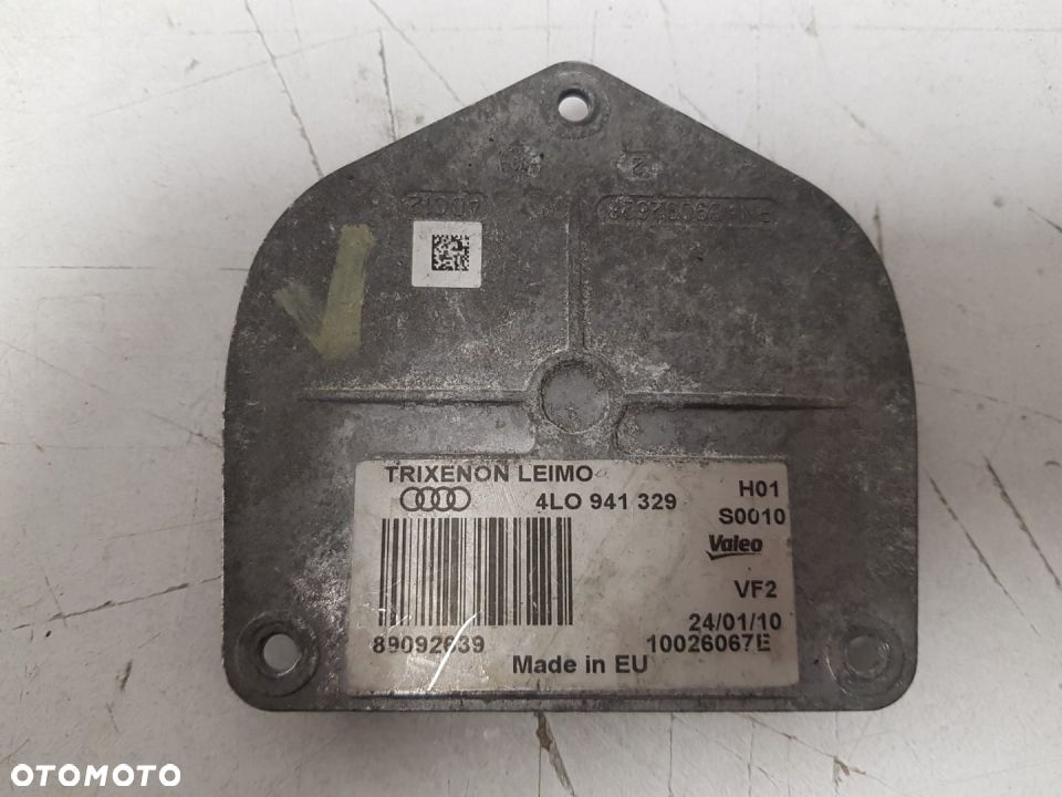 VW SKODA AUDI Q7 PRZETWORNICA STEROWNIK ŚWIATEŁ MODUŁ SKRĘTU 4L0941329 ORYGINAŁ