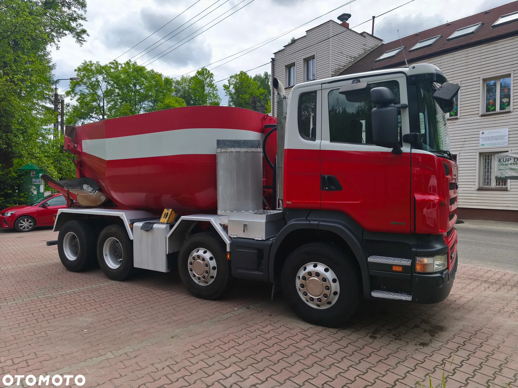 Scania R440 mulda silos 8x4 - 3