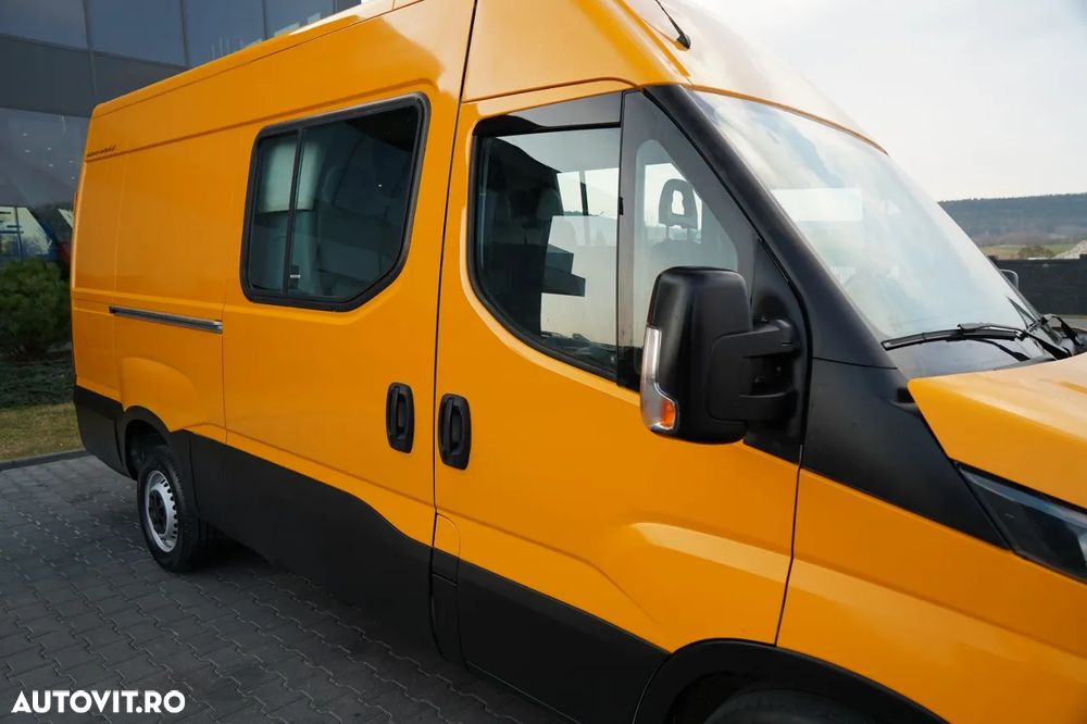 Iveco DAILY 35-130 / AUTOBUZ / 7 LOCURI / TABLĂ / DUBIȚĂ / IMPORTAT - 14