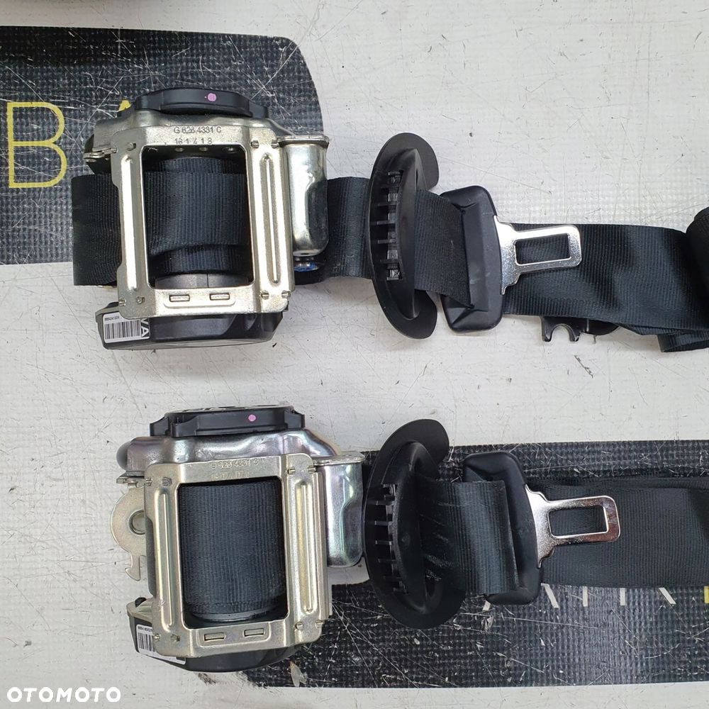 RENAULT SCENIC IV 4 DESKA ROZDZIELCZA GUMA START STOP KONSOLA KOKPIT PULPIT PODUSZKI AIRBAG AIR BAG PASY KIT SET - 8