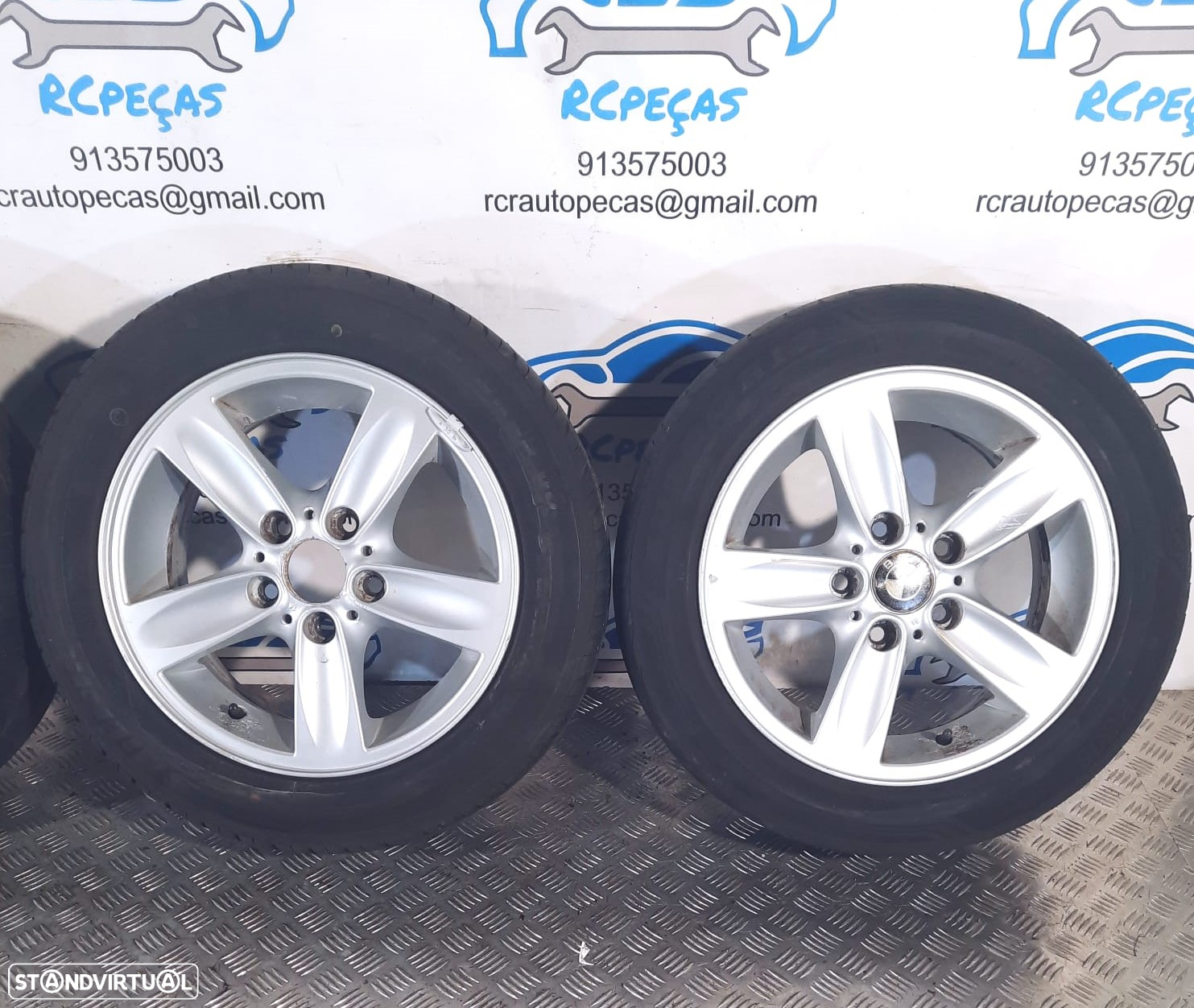 Conjunto Jantes 16 Originais BMW 7J ET44 5X120 6775619 - 5