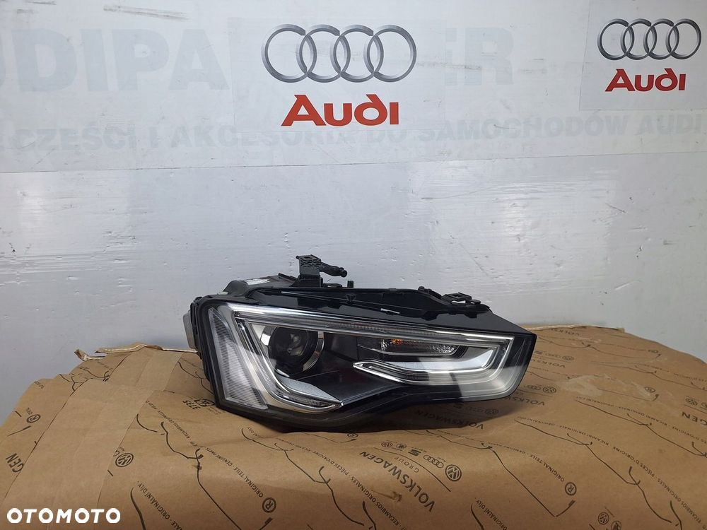 REFLEKTOR BIXENON LED AUDI A5 8T LIFT 2012-2016 PO LIFTINGU NIE SKRĘTNY OE - 1