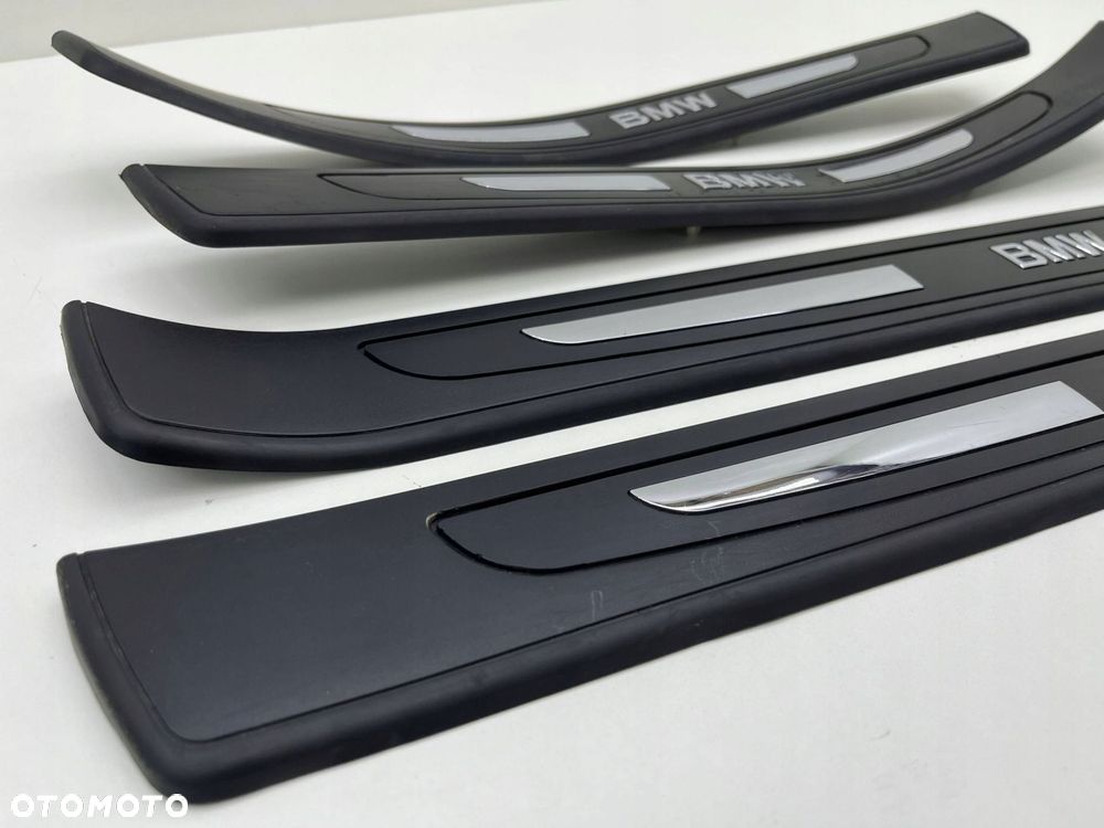 BMW 7 E65 LIFT LISTWY NAKŁADKI PROGOWE BMW KOMPLET 7051871 - 2