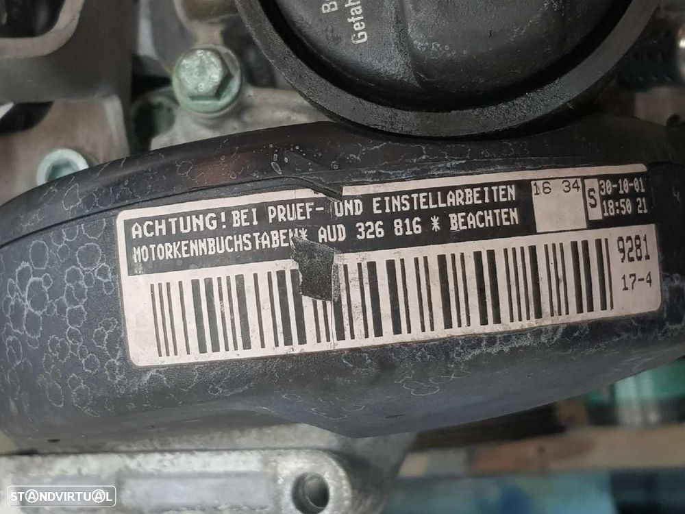 MOTOR COMPLETO VOLKSWAGEN LUPO 2001 - 1