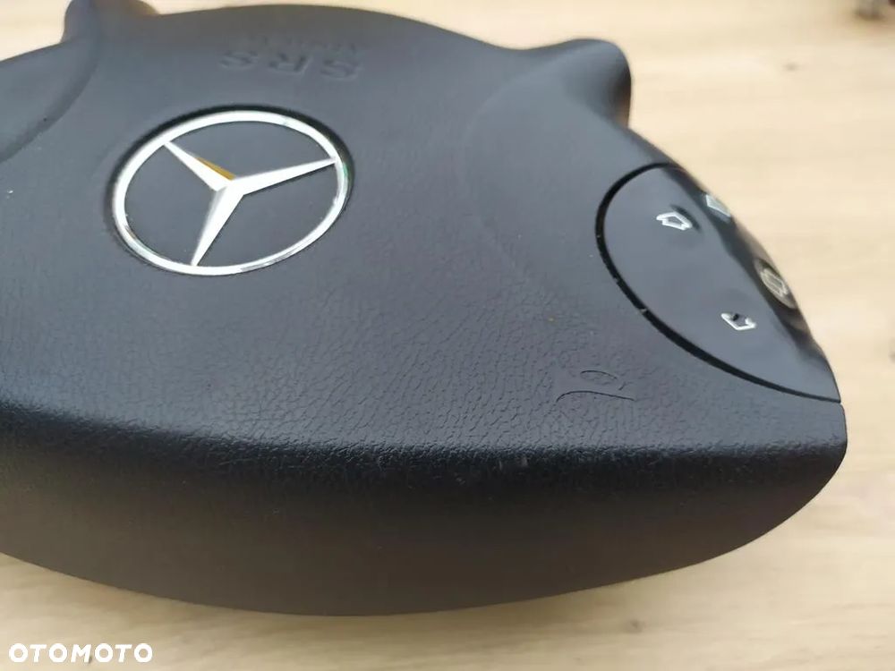 MERCEDES W211 AIRBAG KIEROWNICY PODUSZKA KIEROWCY CZARNA - 6