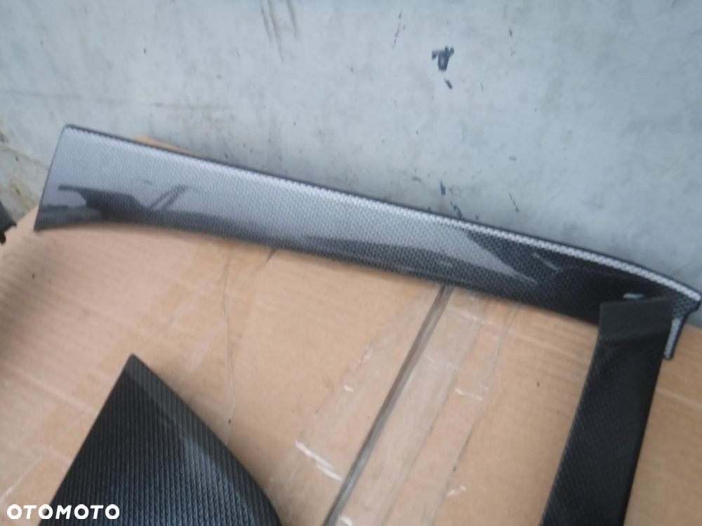 Nissan X Trail X-Trail T32 2014<  listwy dekor dekory karbon carbon drzwi deski komplet - 4