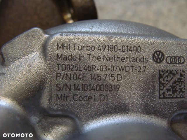 TURBOSPRĘŻARKA VW AUDI 1.4 TSI  NOWA 04E145715D - 3