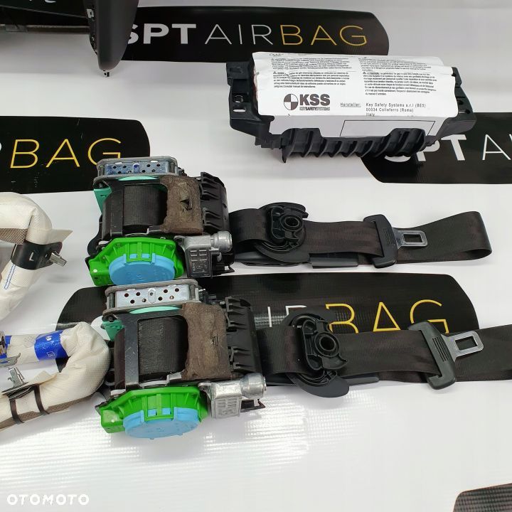 AUDI A4 B8 8K0 DESKA ROZDZIELCZA KONSOLA KOKPIT PULPIT PODUSZKI AIRBAG AIR BAG PASY KURTYNY KIT SET - 7