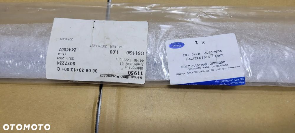 LISTWA SZYBY CZOŁOWEJ LEWA FOCUS IV MK4 JX7B-A03179-BA - 7