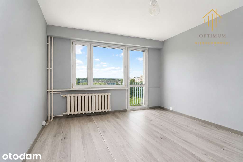 3 pokoje, 60,17 m², balkon i panorama Olsztyna