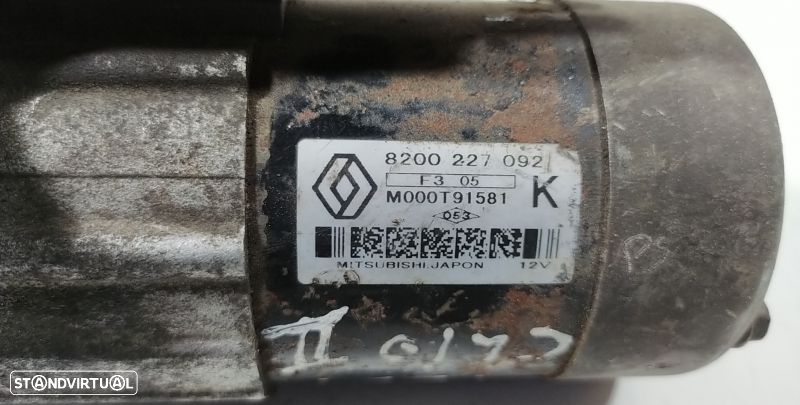 Motor De Arranque Renault Clio Ii Caixa (Sb0/1/2_) - 6