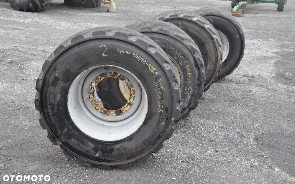 KOŁO OPONA FELGA 445/65 -22,5 14,00 X 22,5 KOMPLET