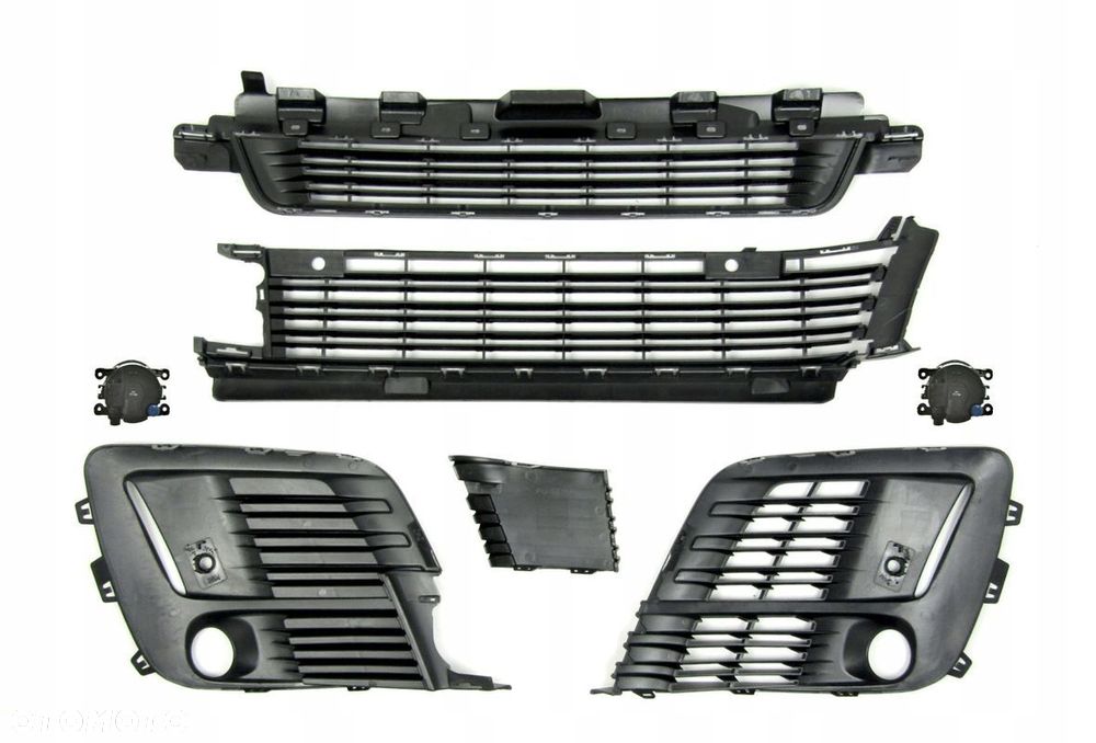Kratki / Kratka dolna + górna + boczne w zderzak PDC Citroen Jumpy 16 - 24 - 2