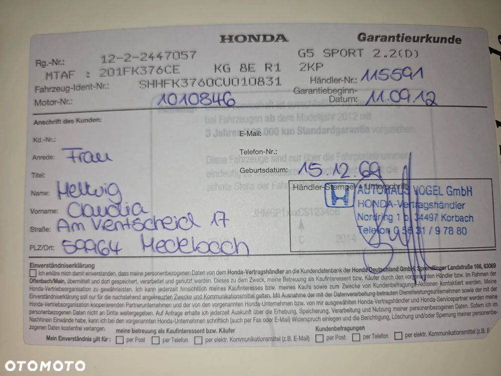 Honda Civic 2.2 i-DTEC Sport - 36